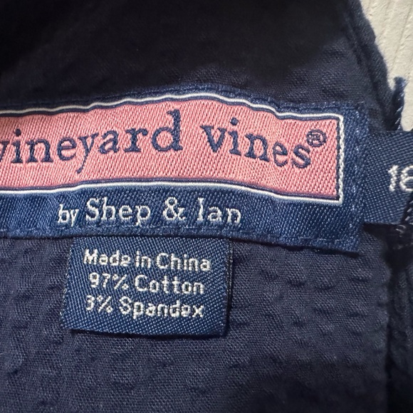 Vineyard Vines Navy Mini Skirt - Picture 5 of 7